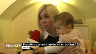 Proběhlo poslední letošní vítání občánků