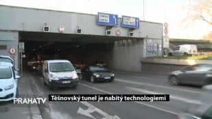 Těšnovský tunel je nabitý technologiemi
