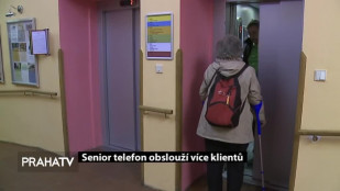 Senior telefon obslouží více klientů