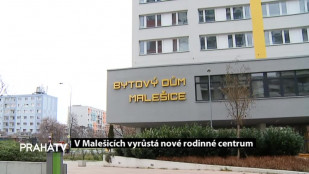 V Malešicích vyrůstá nové rodinné centrum