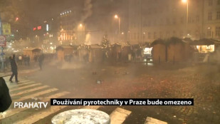 Používání pyrotechniky v Praze bude omezeno