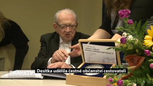 Desítka udělila čestné občanství cestovateli