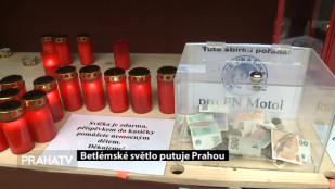 Betlémské světlo putuje Prahou