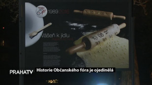 Historie občanského fóra je ojedinělá