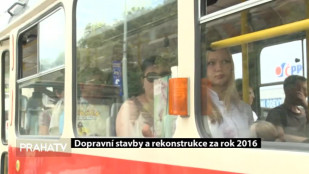 Dopravní stavby a rekonstrukce za rok 2016