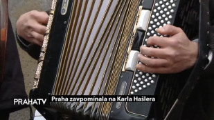 Praha zavpomínala na Karla Hašlera