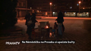 Na Náměstíčku na Proseku si upečete buřty  