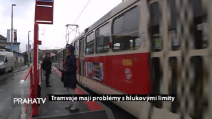 Tramvaje mají problémy s hlukovými limity 