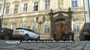 John Mucha chce chránit dílo svého předka
