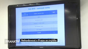 Nehodovost v Praze se zvýšila