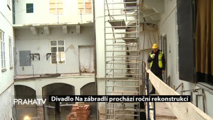 Divadlo Na zábradlí prochází roční rekonstrukcí