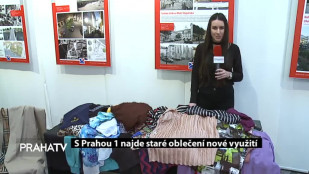 S Prahou 1 najde staré oblečení nové využití