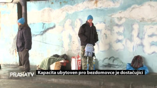 Kapacita ubytoven pro bezdomovce je dostačující