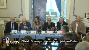 Plácido Domingo připravuje projekt pro Prahu