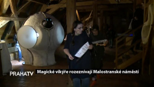 Magické vikýře rozeznívají Malostranské náměstí