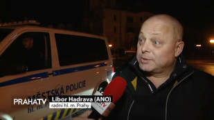 Radní Hadrava vyrazil se strážníky do terénu