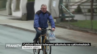 Cyklisté žádají toleranci alkoholu na cyklostezkách