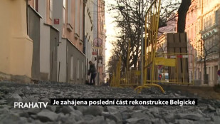 Je zahájena poslední část rekonstrukce Belgické