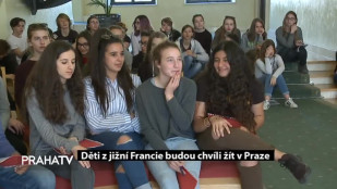 Děti z jižní Francie budou chvíli žít v Praze
