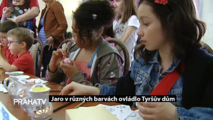 Jaro v různých barvách ovládlo Tyršův dům