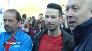 Tým z Prahy 1 běžel Sportisimo 1/2 Maraton