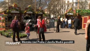 Městská část Praha 2 slavila Modré pondělí