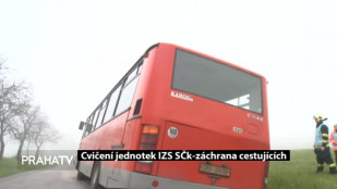 Jednotky IZS procvičovaly záchranu výletní lodi