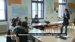 Talentovaní vysokoškoláci studují často v cizině