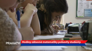 Hodiny zábavné matematiky pobavily studenty
