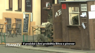 V pražské Libni proběhla Bitva o pivovar 