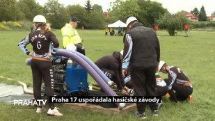 Praha 17 uspořádala hasičské závody