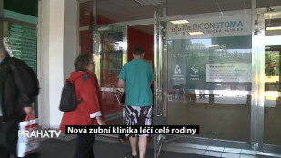 Nová zubní klinika léčí celé rodiny