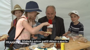 Střelecký ostrov patřil dětem a sportu