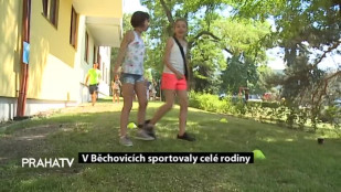 V Běchovicích sportovaly celé rodiny