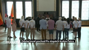 Odstartoval pochod Po stopách kněze Petra