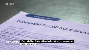 Pražské letiště zpřísnilo kontroly zavazadel