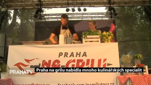 Praha na grilu nabídla mnoho kulinářských specialit