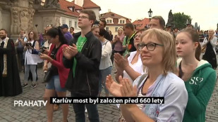 Karlův most byl založen před 660 lety
