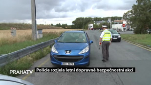 Policie rozjela letní dopravně bezpečnostní akci