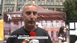 V centru metropole proběhl streetballový turnaj 