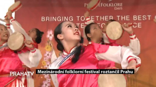 Mezinárodní folklorní festival roztančil Prahu