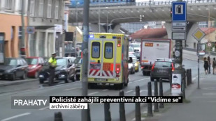Policisté zahájili preventivní akci Vidíme se
