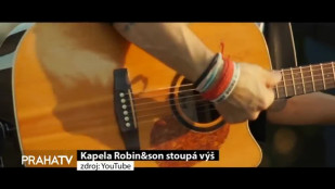 Kapela Robin and son zahrála na Náplavce