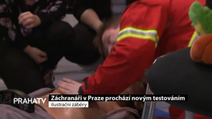 Záchranáři v Praze prochází novým testováním 