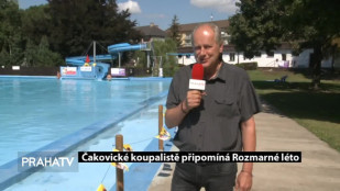 Čakovické koupaliště připomíná Rozmarné léto