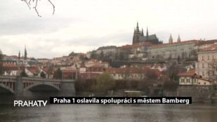  Praha 1 oslavila spolupráci s městem Bamberg