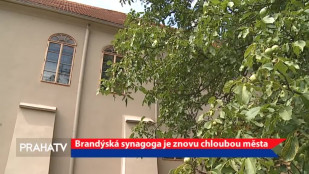 Brandýská synagoga je znovu chloubou města