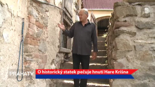 O historický statek pečuje hnutí Hare Krišna