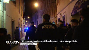 Slovanský ostrov ožil oslavami Městské policie