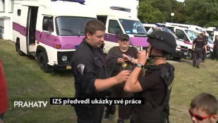 IZS předvedl ukázky své práce
